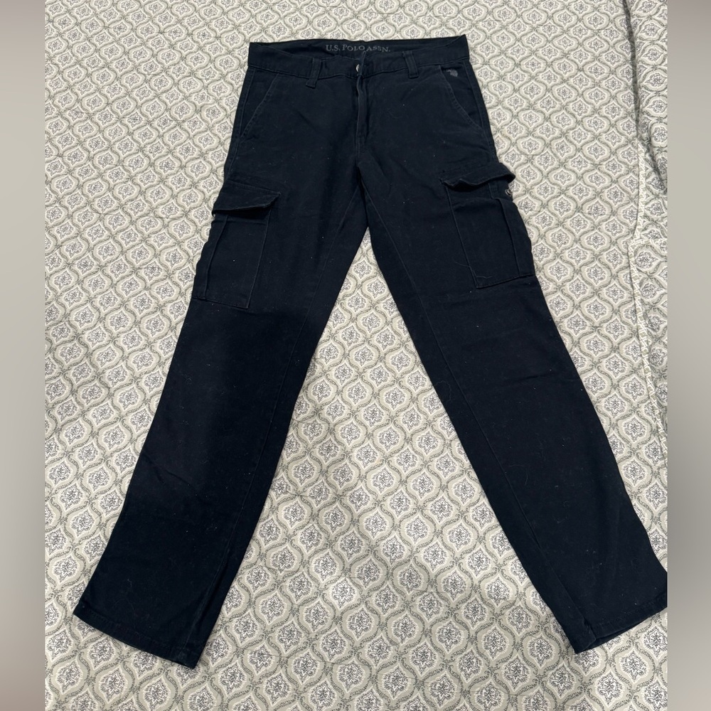U.S. Polo Assn. Men's Dark Cargo Pants